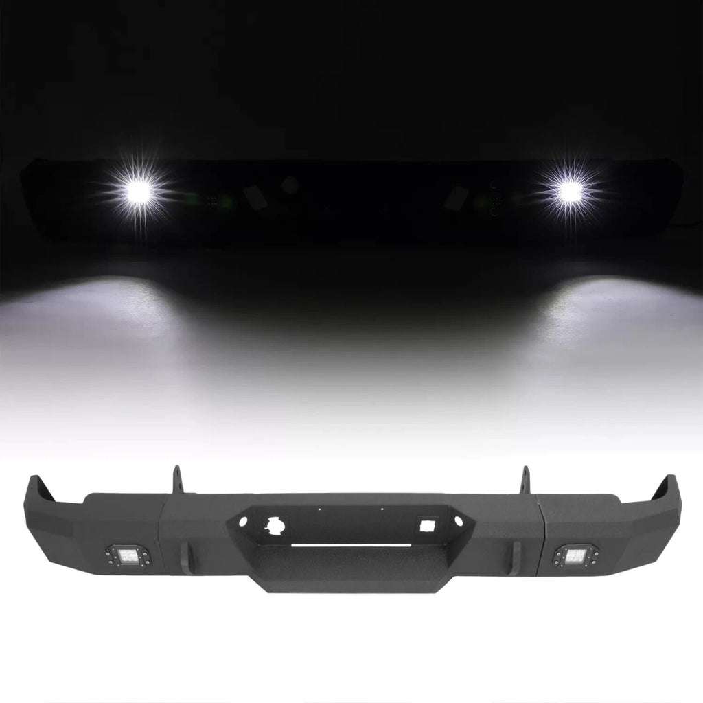 Complete Rear Bumper Assembly for Silverado Sierra 2500 HD 3500 HD (2011–2014)