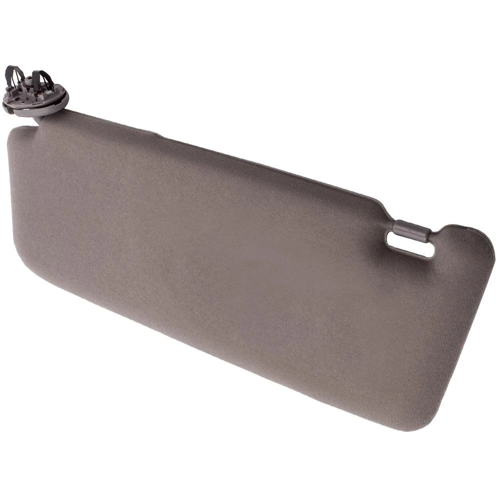 Passenger Side Gray Visor with Vanity Light for Toyota Camry (2007–2011)