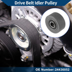 Drive Belt Idler Pulley for Chevrolet Sonic (2012–2018) No. 24436052