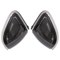 2Pcs Turn Signal Light Corner Light W/Bulbs for Toyota Tacoma (2001–2004) Smoke Chrome