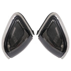 2Pcs Turn Signal Light Corner Light W/Bulbs for Toyota Tacoma (2001–2004) Smoke Chrome