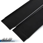 Set of 4 Universal Car Side Skirt Extensions for Most Vehicles