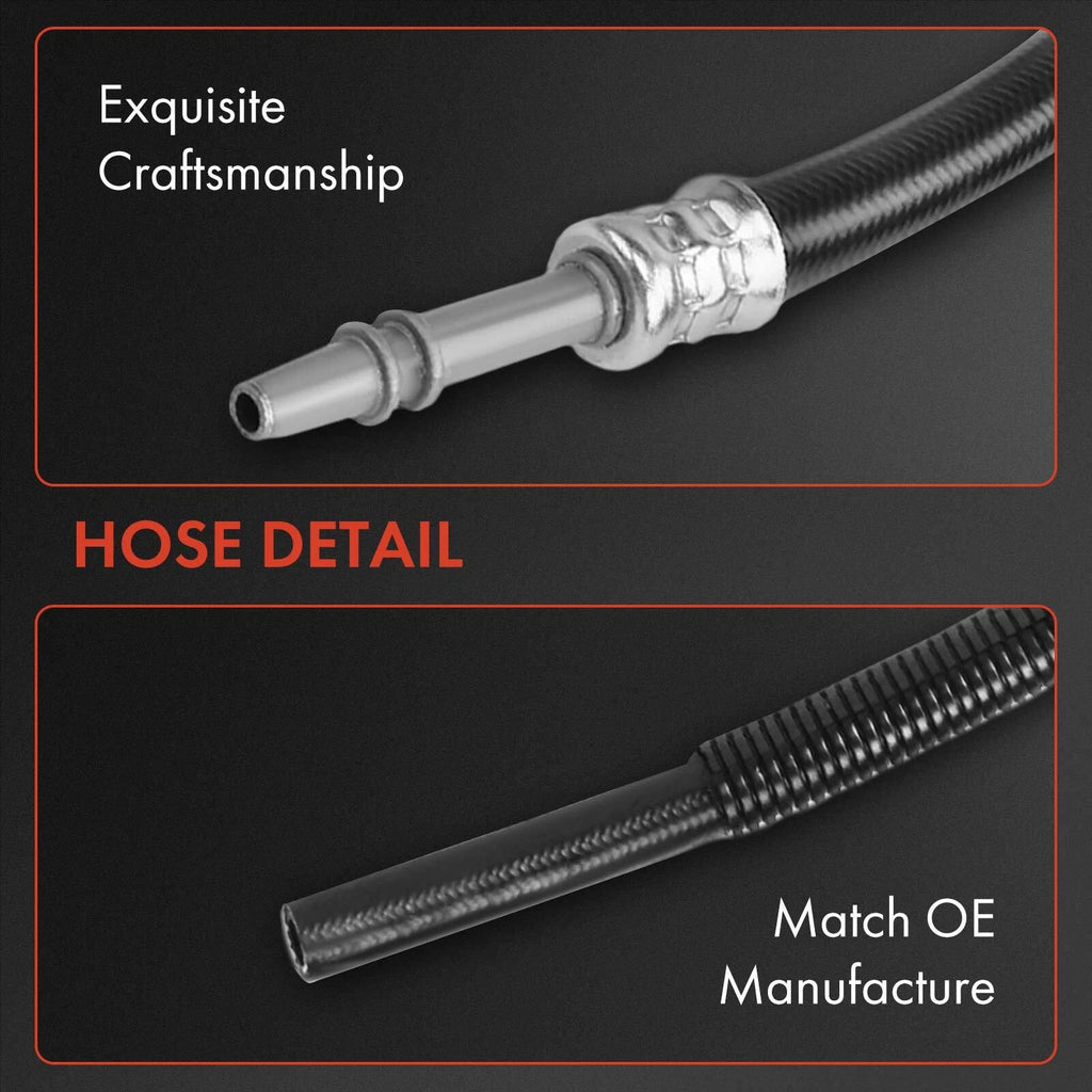 2X Power Steering Pressure & Return Line Hose for Chevy Silverado 1500 (2007-2018)
