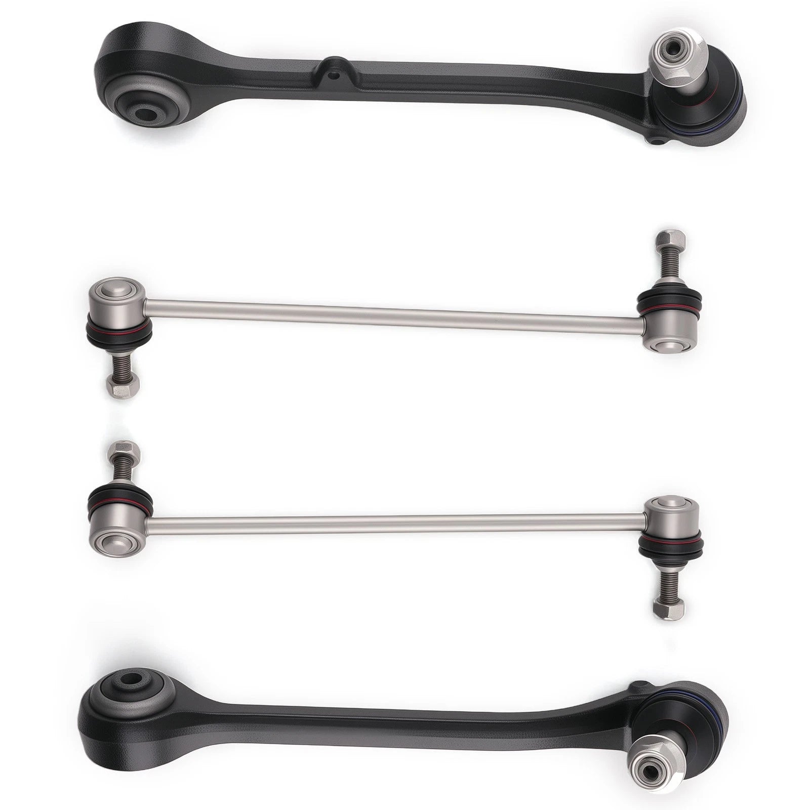 Set of 4 Front Control Arm Sway Bar Kit for BMW X3 (2004–2010)