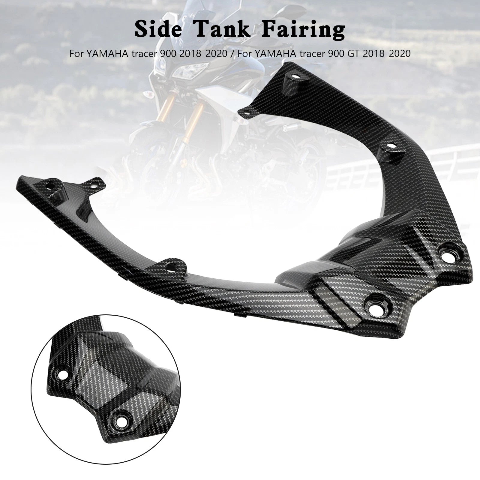 ABS Plastic Front Tank Cover Fairing Panel for Yamaha Tracer 900/GT (2018–2020) #2