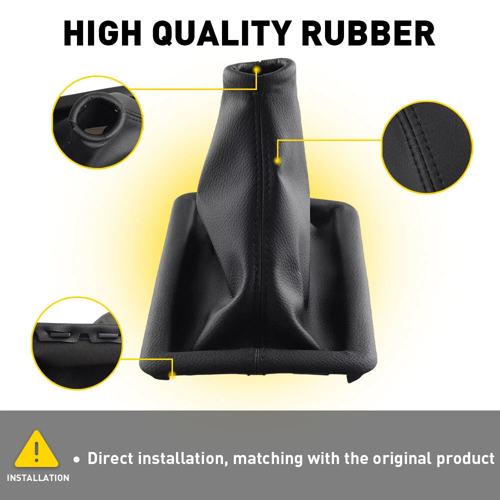 Leather Shift Boot Cover for Ford Mustang (2005–2009)