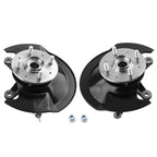 2x Front Steering Knuckles & Wheel Bearing Hubs for Honda Civic (2001–2002)