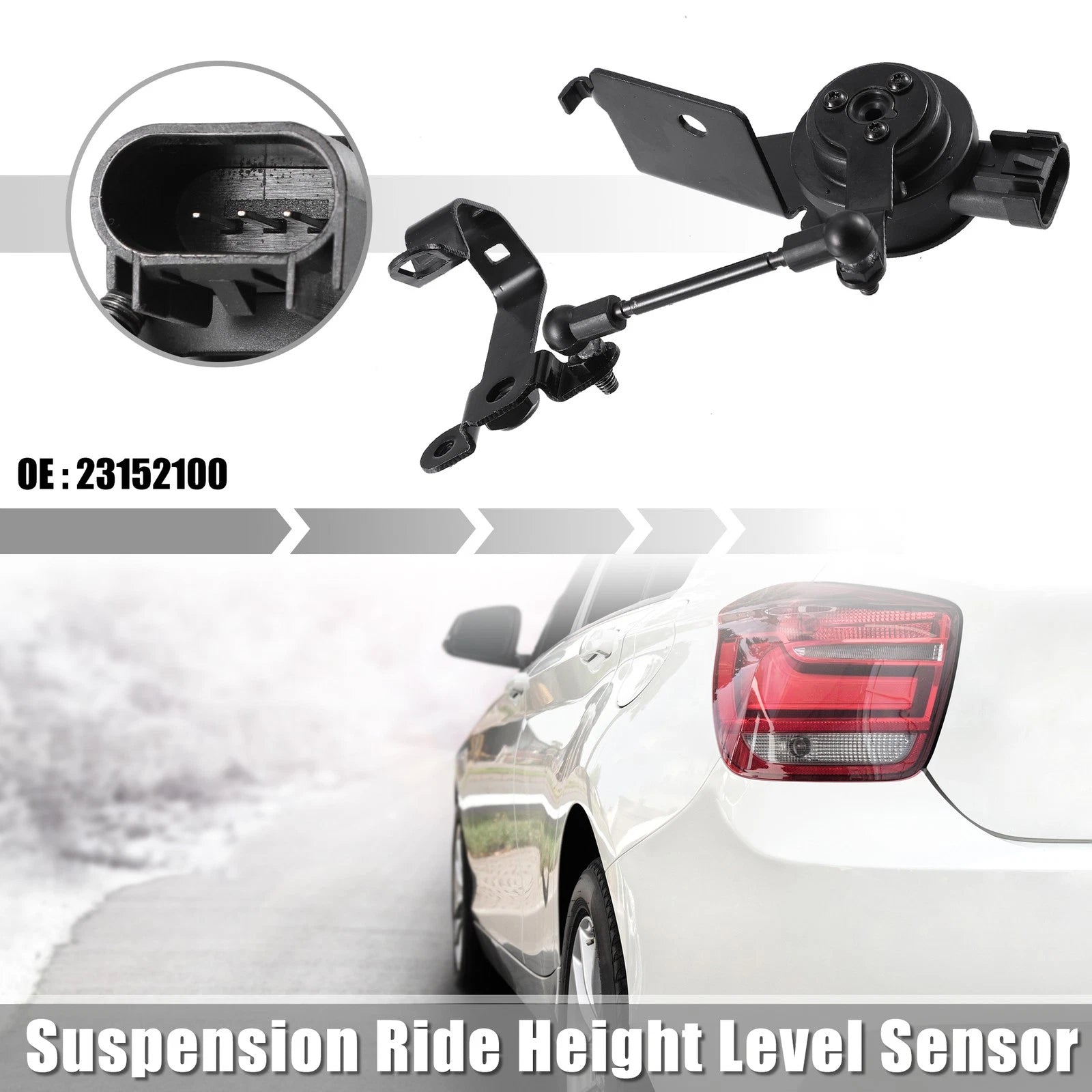 Rear Left Suspension Ride Height Level Sensor for Cadillac Escalade (2002–2020) 23152100