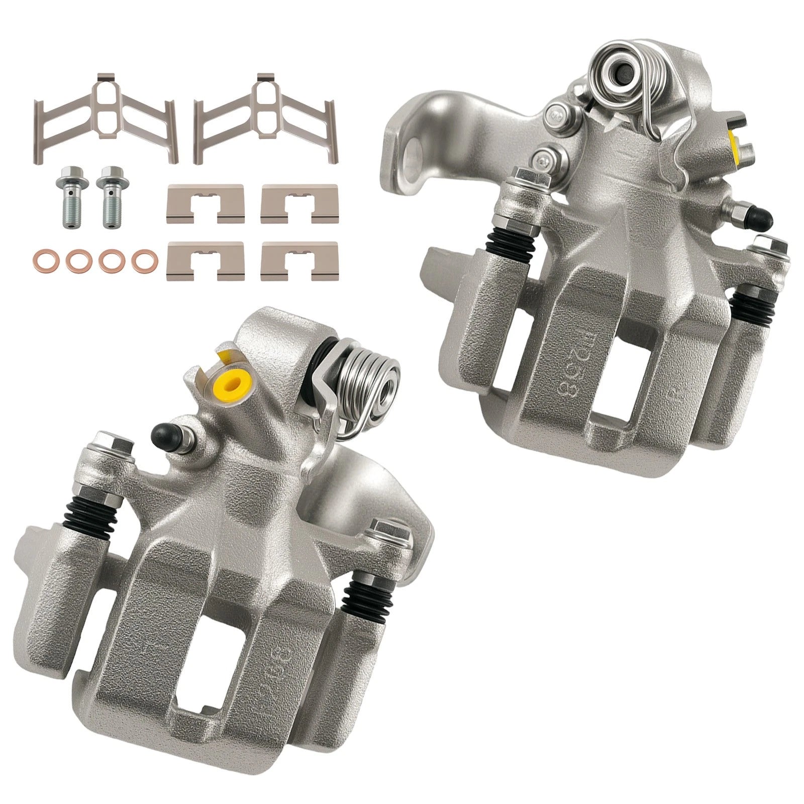 Set of 2 Rear Left & Right Disc Brake Calipers for Acura EL (2001–2005) Ford RSX (2002–2006)