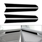 Piano Black Door Handle Trim for Audi A4 B8 A5 (2008–2016)