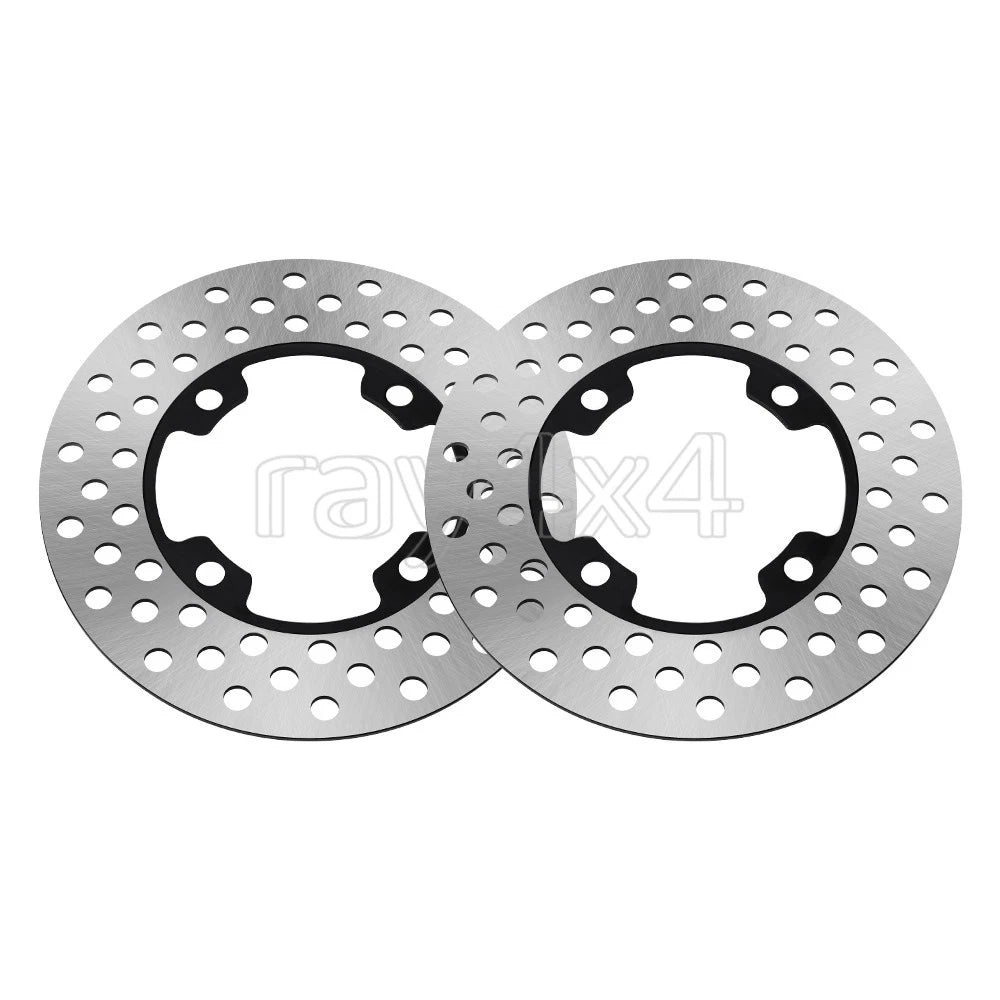 2x Front Brake Rotors for Yamaha Big Bear 400, Bruin 350, Grizzly 350, 400, 500
