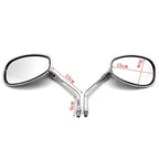 Chrome Rearview Mirrors for Honda CB500F, CB300F, CB1000C, CB1100A (2013–2023)