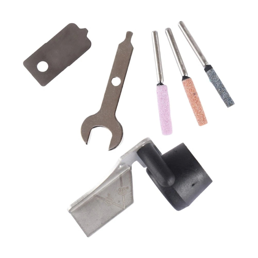 Chainsaw Sharpening Attachment Kit with Stones for Garden Tools
