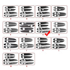 Interior Door Panel Cover Trim for Benz GLC X253 (2016–2021), C Class W205 (2014–2021)