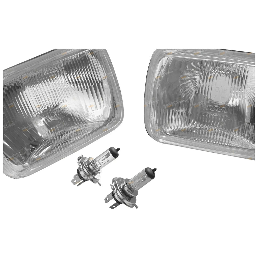 2 x Universal Headlights Pair for Toyota Hilux/Hiace (1983–2005)