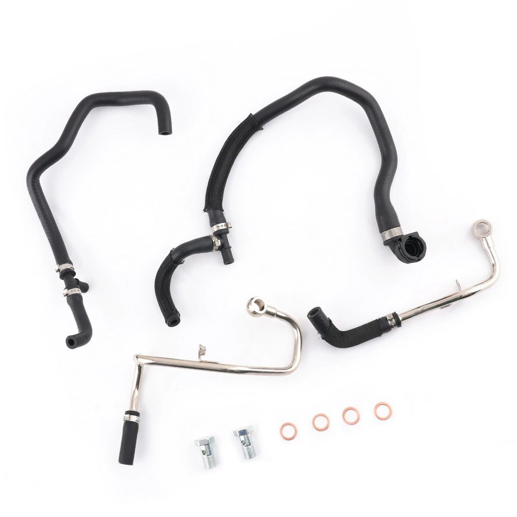 Turbo Coolant Water Supply Return Line for BMW 550i 650i 750i X5 X6 (2006–2017)