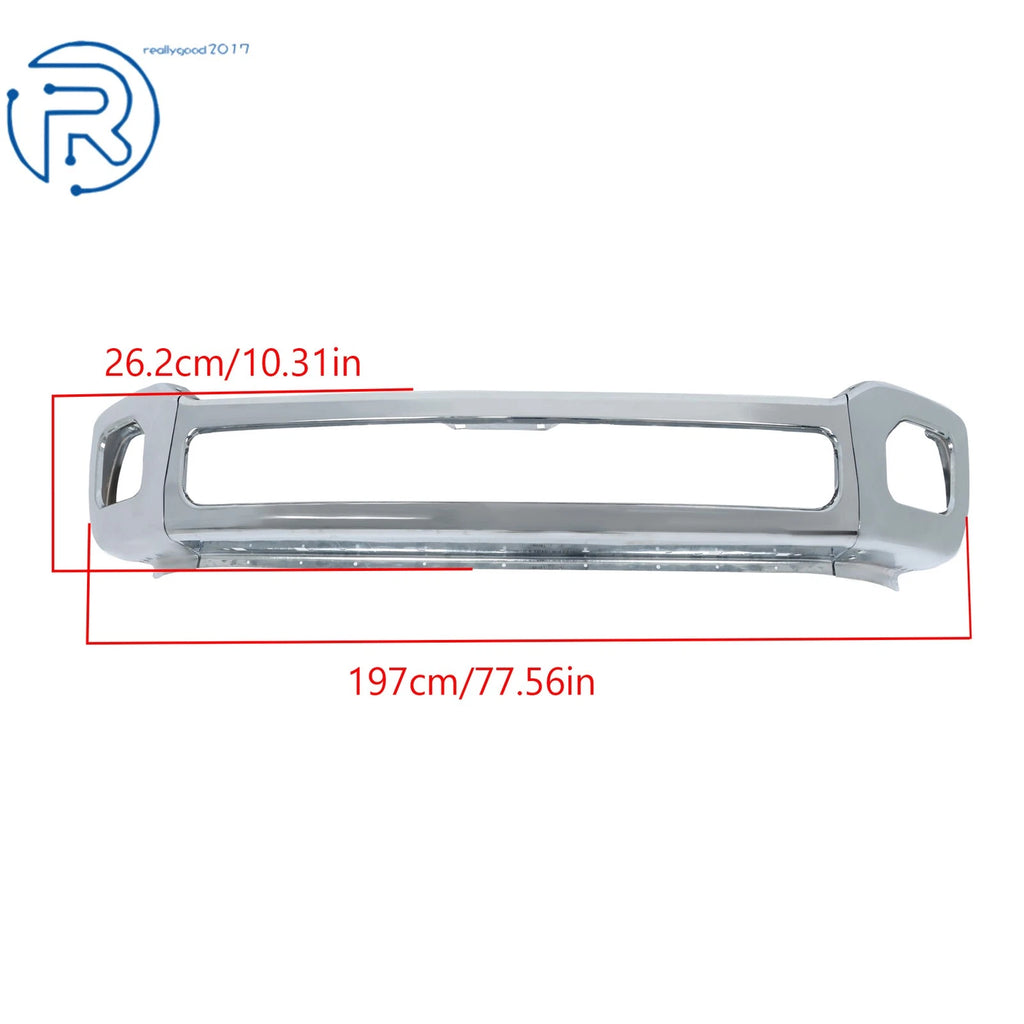 Chrome Front Lower Bumper Face Bar for Ford F-250 F-350 (2011-2016)