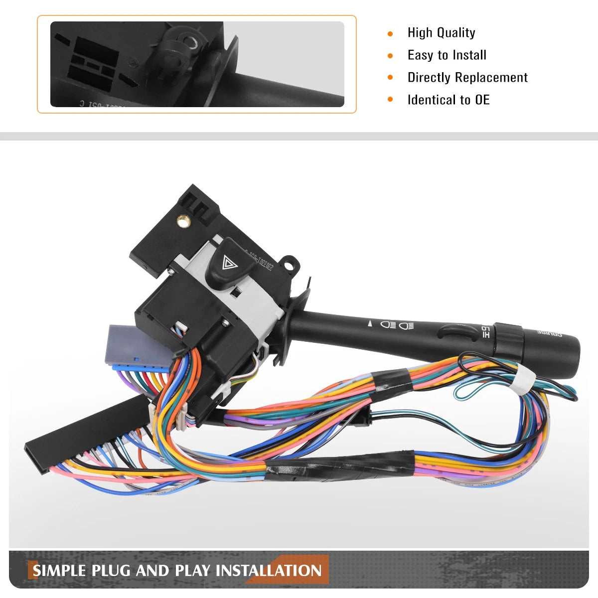 Turn Signal Combination Switch for Buick Century Regal (1997–2005)