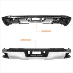 Rear Bumper for Silverado/Sierra 2500HD 3500HD (2015–2019) w/ Parking Sensors