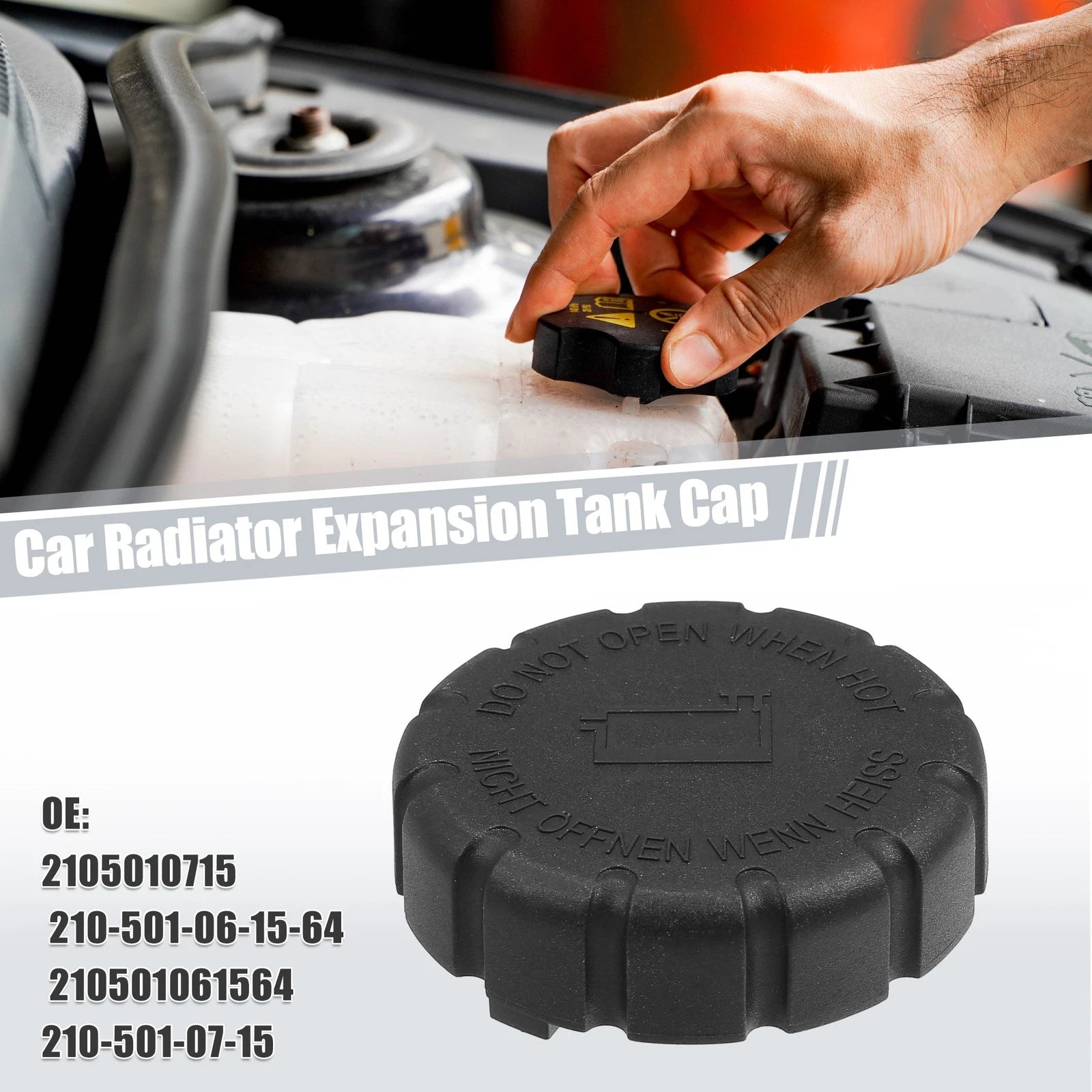 Coolant Reservoir Tank Cap for Mercedes-Benz C-Class (W202 W203 W204)