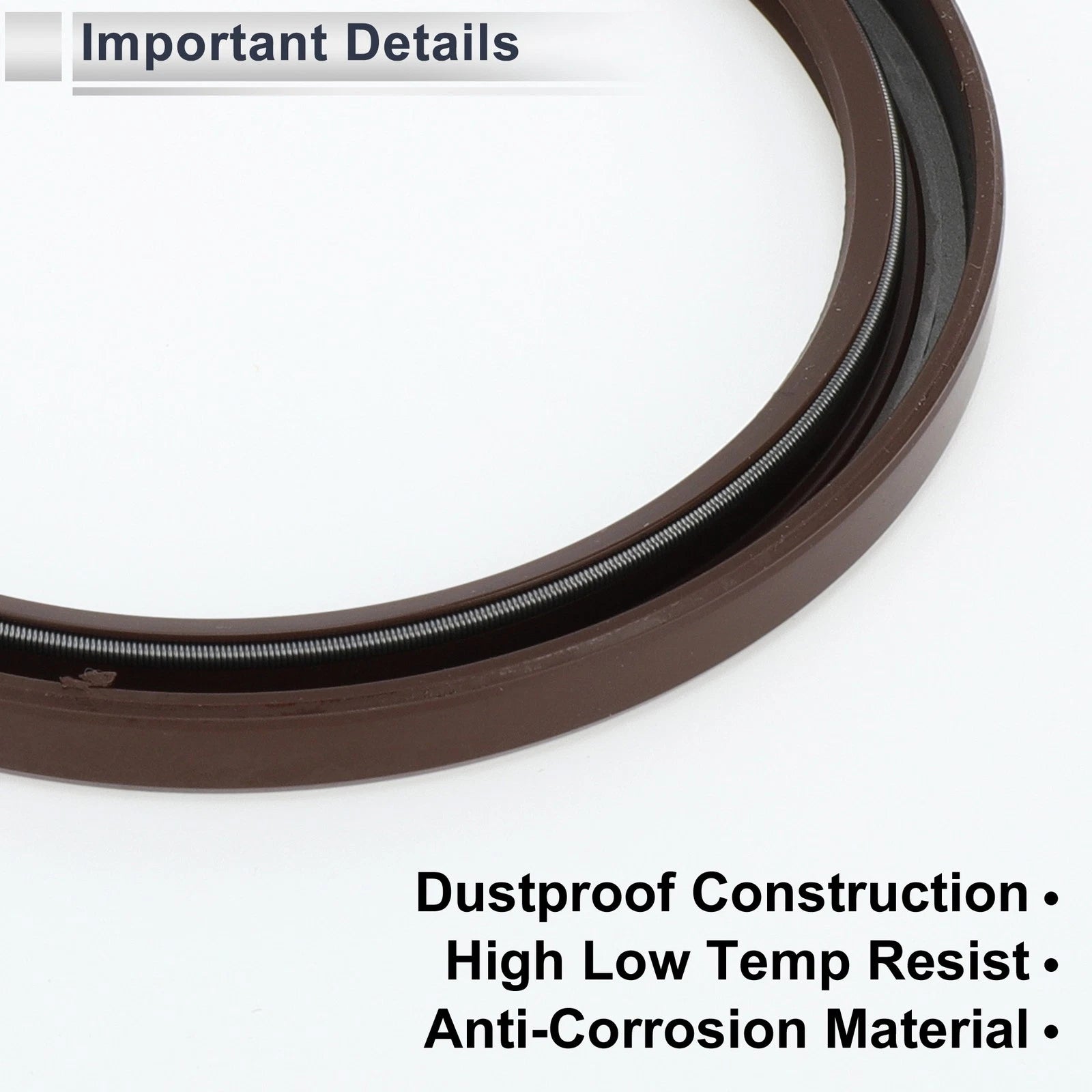 Rear Crankshaft Oil Seal for Toyota 4Runner Tacoma (No. 90311-88005/90311-88001)