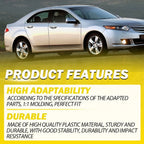 Set of 2 Chrome Outside Door Handles for Honda Accord (2008–2012)