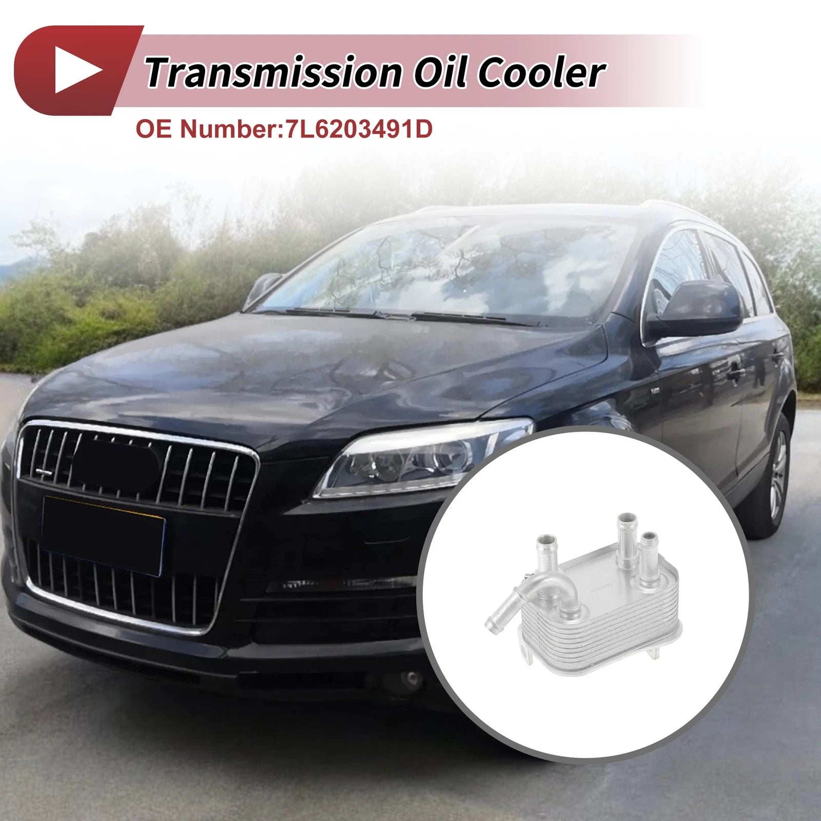 Engine Oil Cooler for Audi Q7 (2007–2009) No. 7L6203491D