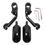 Pegstreamliner Foot Peg for Harley (1-1/4", Long Angled)