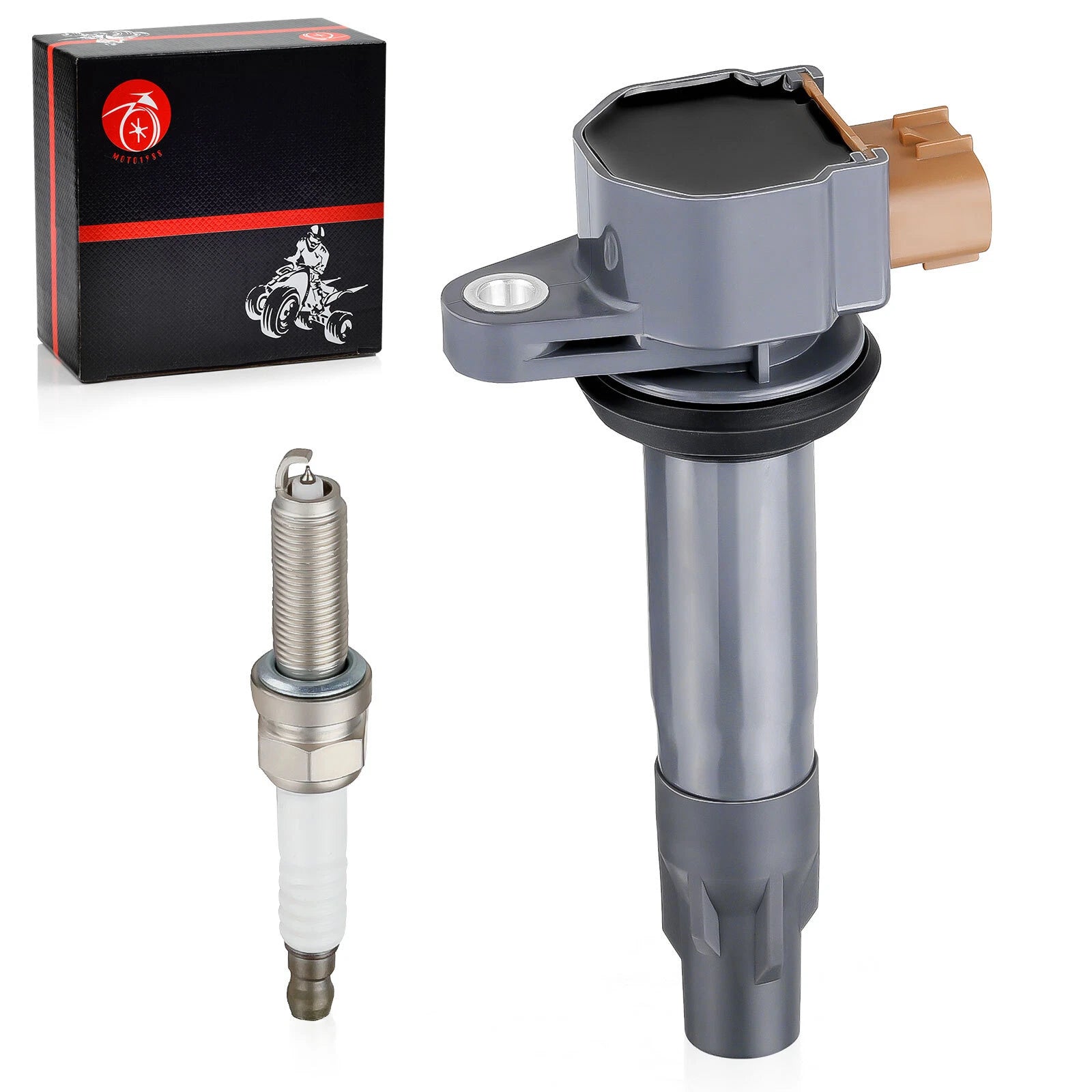Ignition Coil & Iridium Spark Plug for Can-Am Maverick X3 Max Turbo (2018–2022)