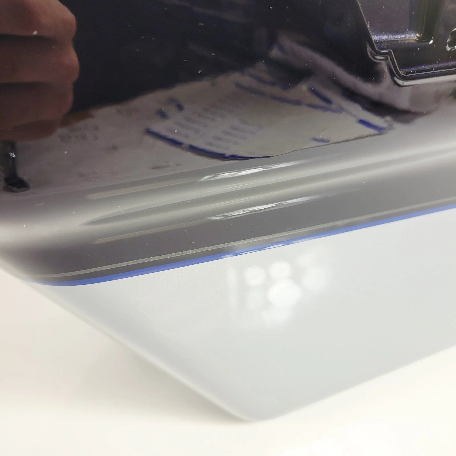 Left Saddlebag for Harley-Davidson Ultra Limited (2019) - OEM Midnight Blue/Silver