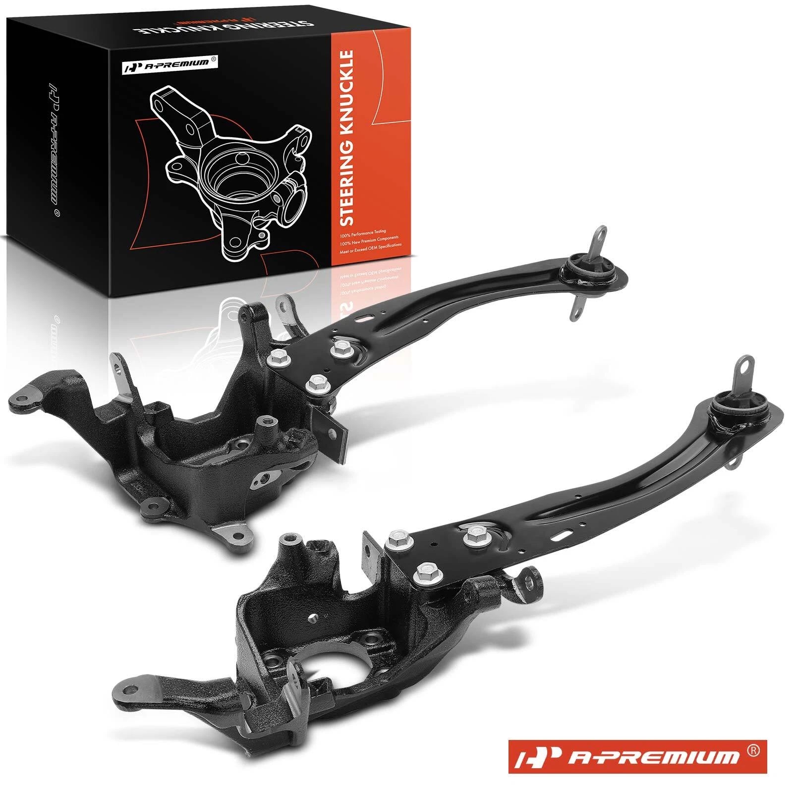 Pair Rear Steering Knuckle for Ford Escape (2013–2016)