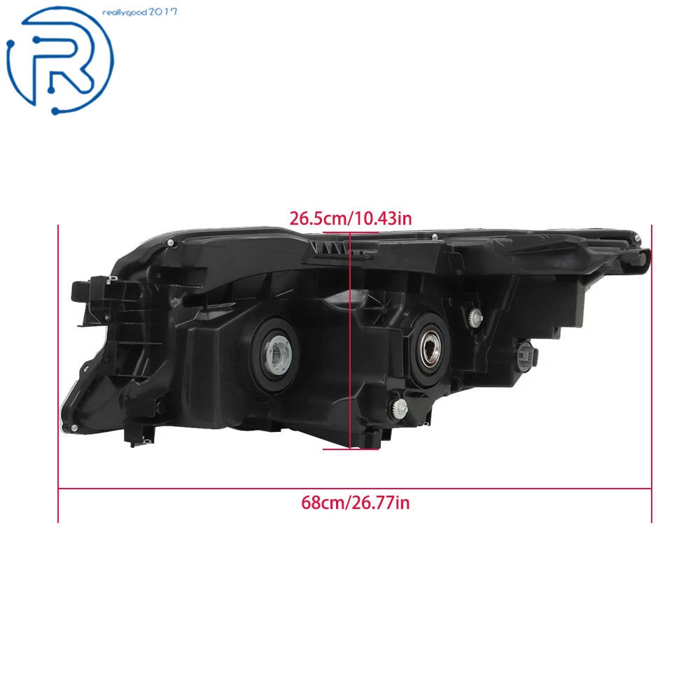 Headlight for Honda Pilot 2016-2018 / Ridgeline 2017-2020 Halogen Right Side