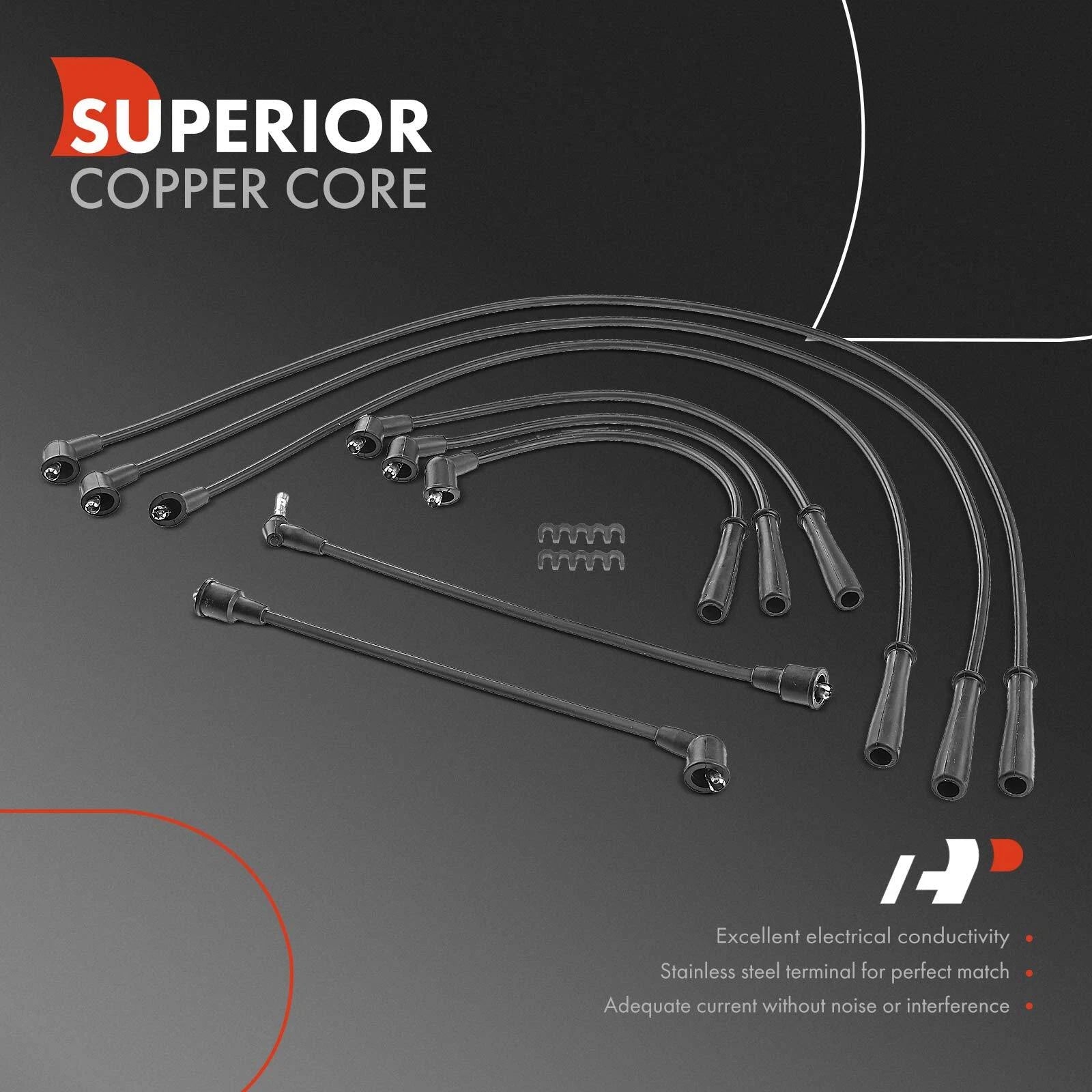Spark Plug Wire Set for Toyota 4Runner Pickup (1989-1991)