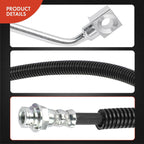 2X Front Brake Hydraulic Hose for Chevy Express 3500 GMC Savana 3500 (2003–2023)