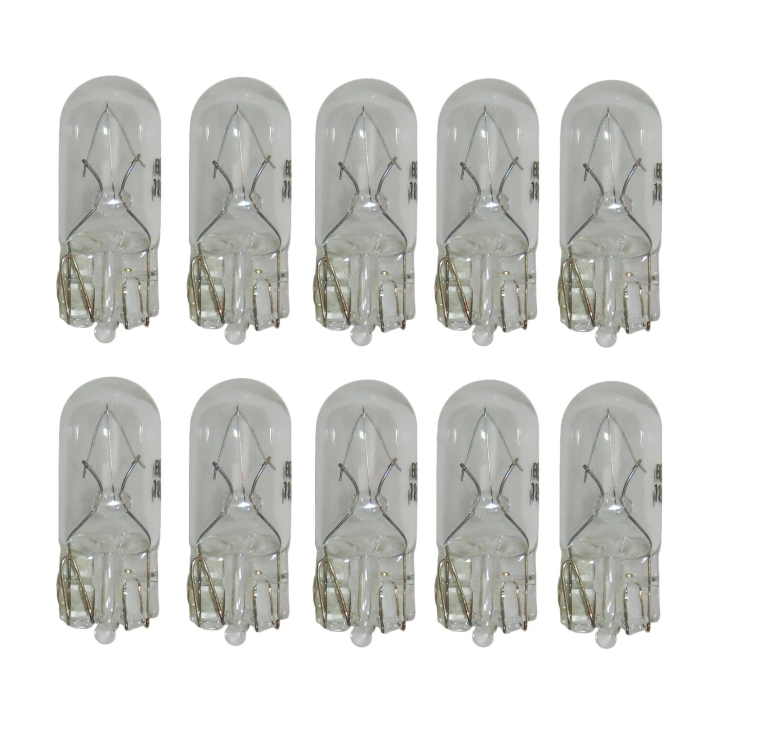 Set of 10 Tail Light Bulbs 2825 for Hella