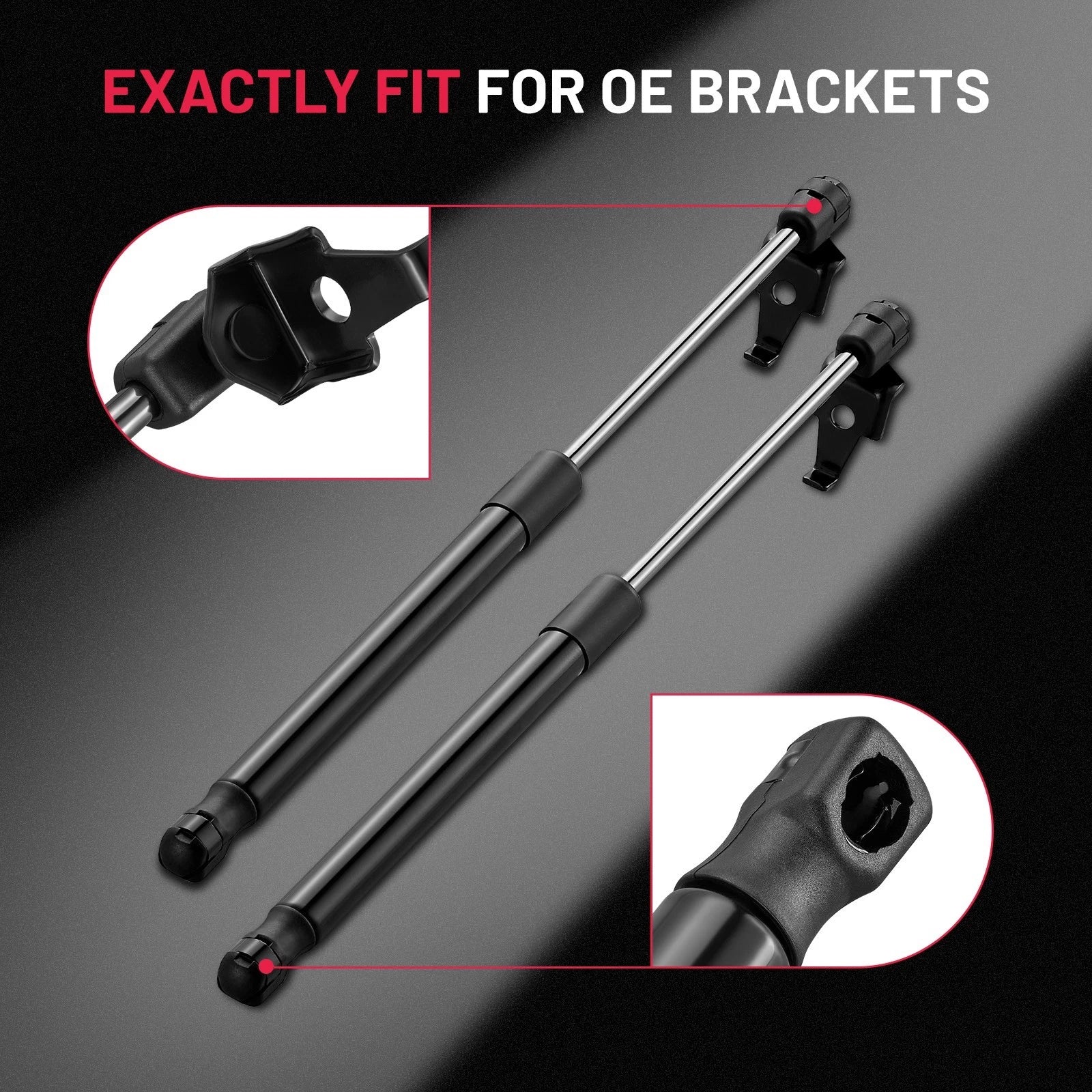 2Pcs Front Hood Lift Supports Struts for Lexus ES300 (1997–2001) 4326