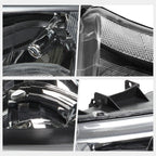 Upper Headlight/Lamp Clear Side Corner for Chevy Silverado/Avalanche (2003–2006)