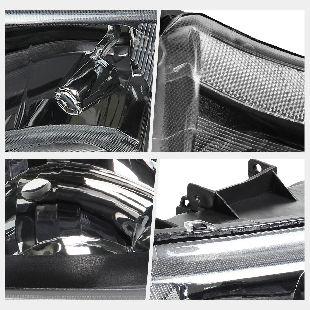 Upper Headlight/Lamp Clear Side Corner for Chevy Silverado/Avalanche (2003–2006)