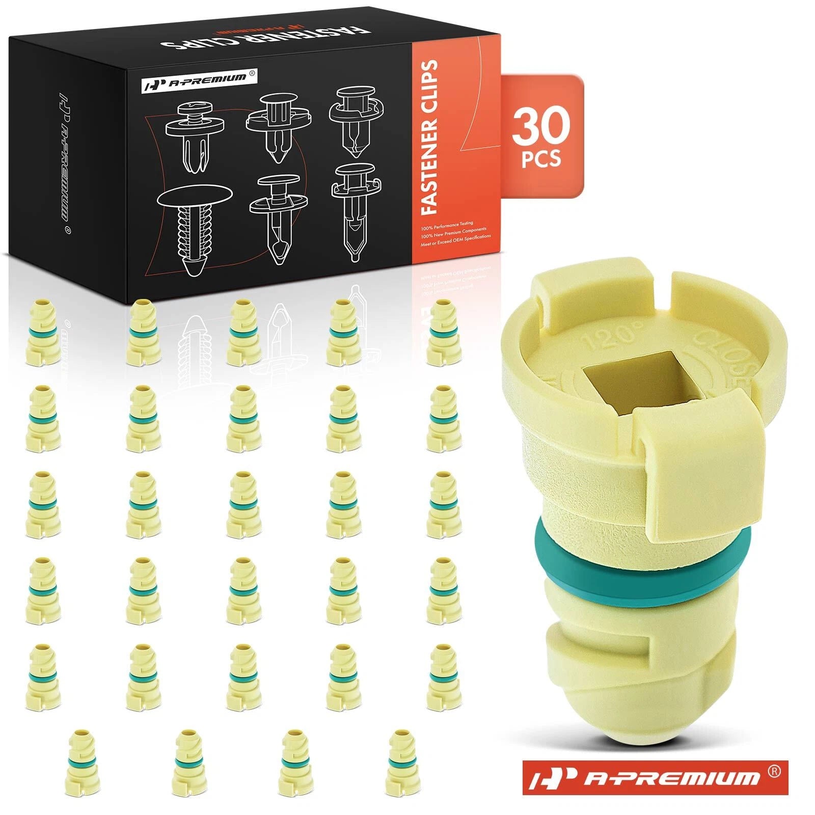 30Pcs Engine Oil Drain Plug Retainer Clips for Ford F-150 