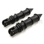 Spike Bamboo Footpegs Footrest for Harley FXBB FXBR FXBRS FXLR (2018–2023)