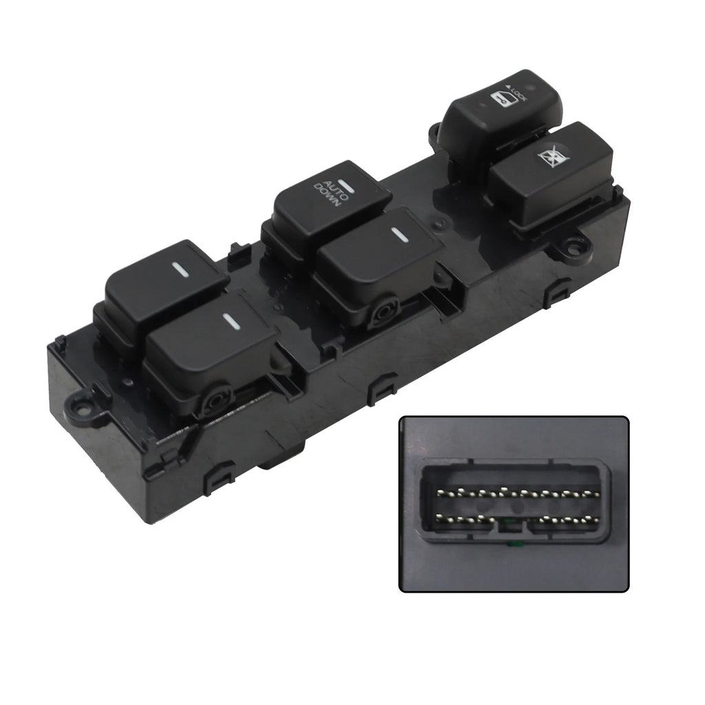 Left Driver Master Power Window Switch for Kia Soul (2011–2013) 93570-2K010