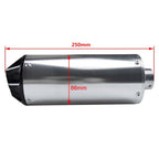 Exhaust Muffler for CRF 50 70 BBR KLX DHZ 50 90 110 125 CC (28mm Black)