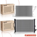Radiator & A/C Condenser with Drier for Hyundai Elantra Kia Forte5