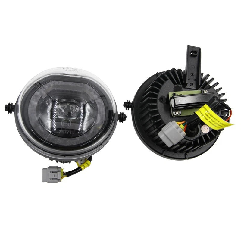 White LED Fog Light Kit with Halo Ring for Mini Cooper F54 F55 F56 F57 (2014–2018)