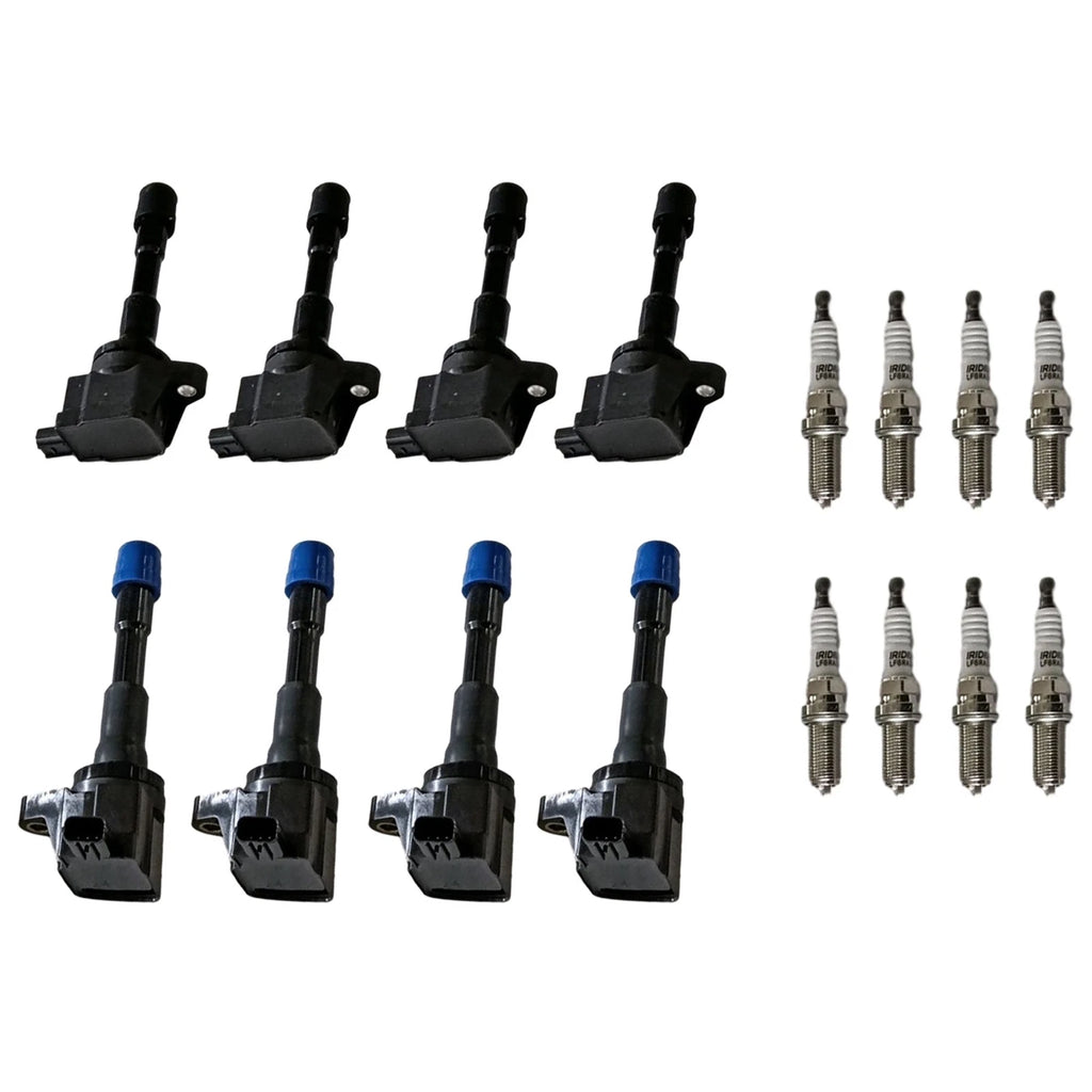 8X Ignition Coil & Iridium Spark Plug for Honda Insight (2010-2014)