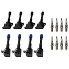 8X Ignition Coil & Iridium Spark Plug for Honda Insight (2010-2014)