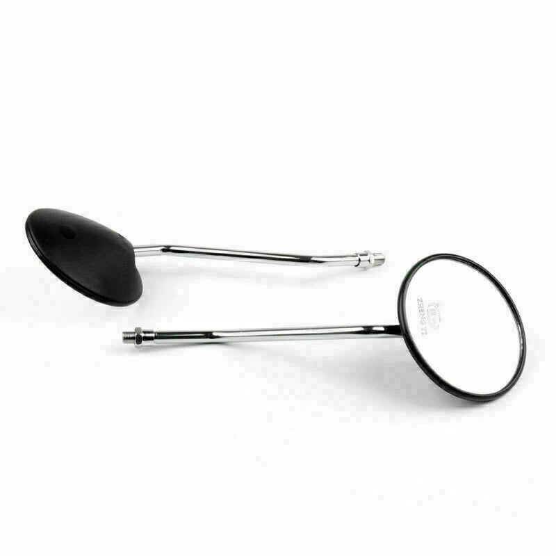 10mm Black Rear Side View Mirrors for Honda XR250 XR400 XR600 TLR200 XL100