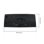 Rear Tailgate Shell for Jeep Wrangler (2007–2018) Steel Black