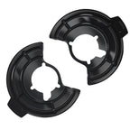 2X Front Disc Brake Splash Shields for Jeep Wrangler (2007–2018)