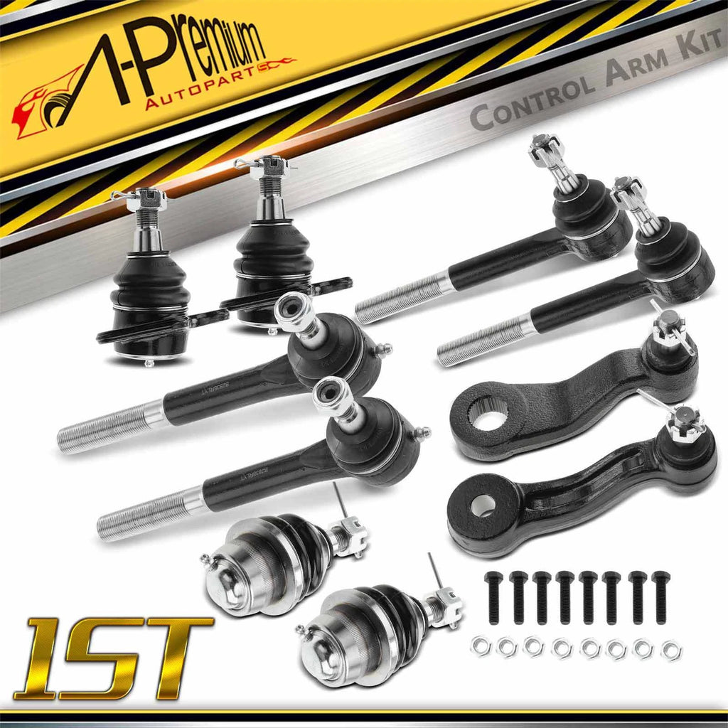 10x Control Arm & Tie Rod End for Chevy Tahoe GMC Yukon (2000–2006)